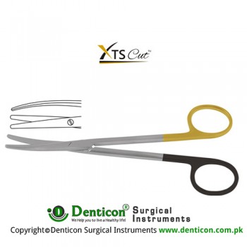 XTSCut™ TC Metzenbaum Dissecting Scissor Curved Stainless Steel, 14.5 cm - 5 3/4"